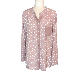 Femme Fatale blush pink heart shirt